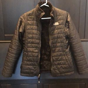 Girls North Face Reversible Jacket